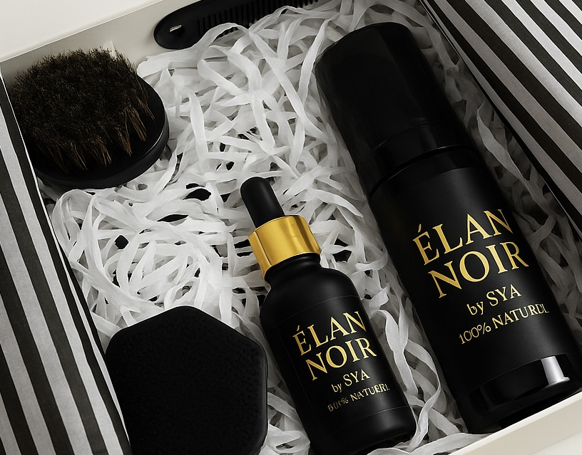 Coffrets Barbe Élan Noir