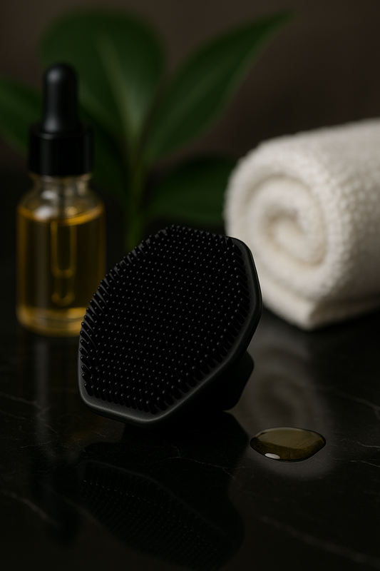 Brosse nettoyante (shampooing) pour barbe